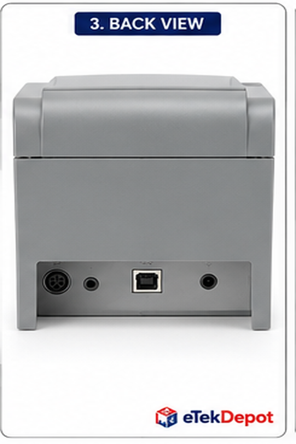 Star Micronics TSP143IVUW GRY US Thermal Receipt Printer