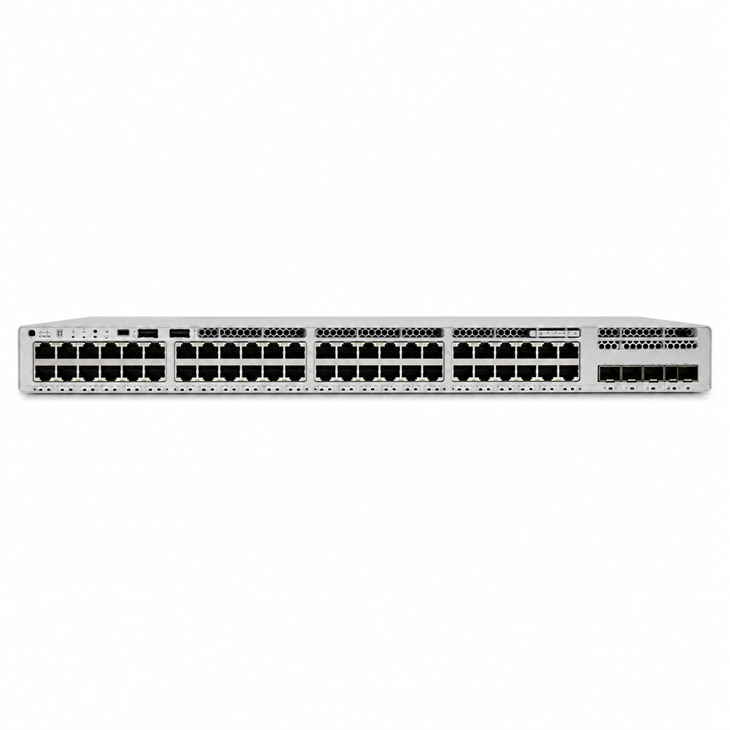 CISCO Catalyst 9200L 48-Port PoE+ Switch with 4x1G Uplink - Model C9200L-48P-4G-E
