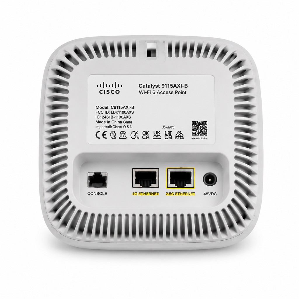 CISCO - HW WIRELESS Catalyst 9115AX Series Access Point (Part Number: C9115AXI-B)
