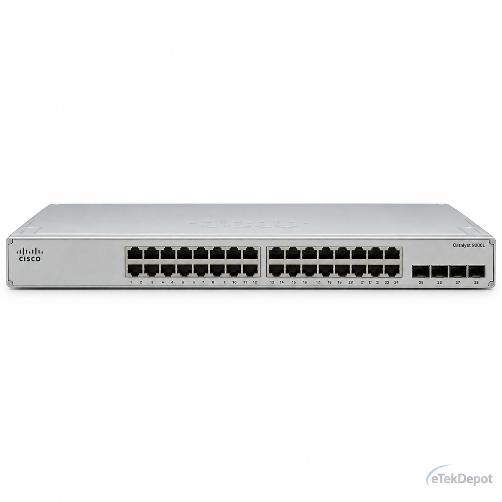 Cisco C9200L-24T-4G-E Catalyst 9200L 24-Port 4x1G SFP Switch NEW