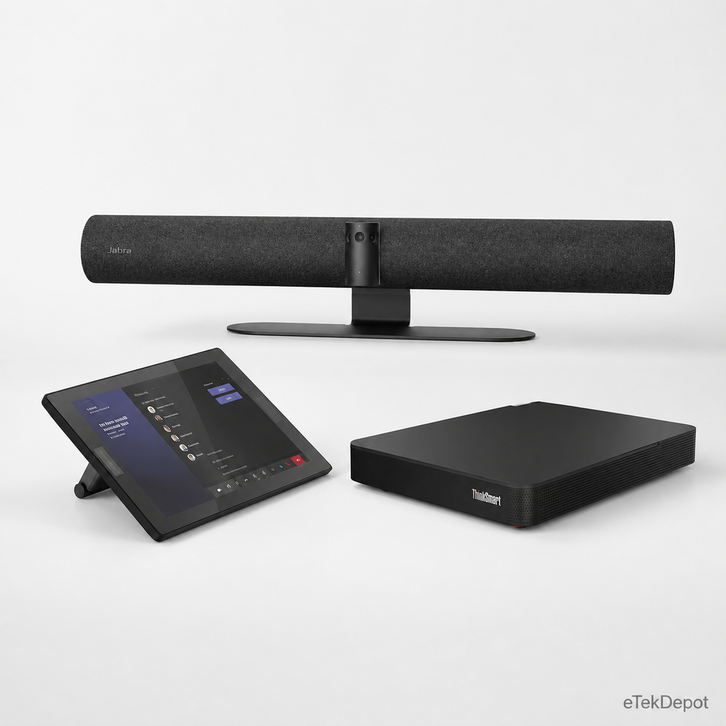 Jabra 8501-232 PanaCast 50 Video Bar System MS Teams Touch Controller New