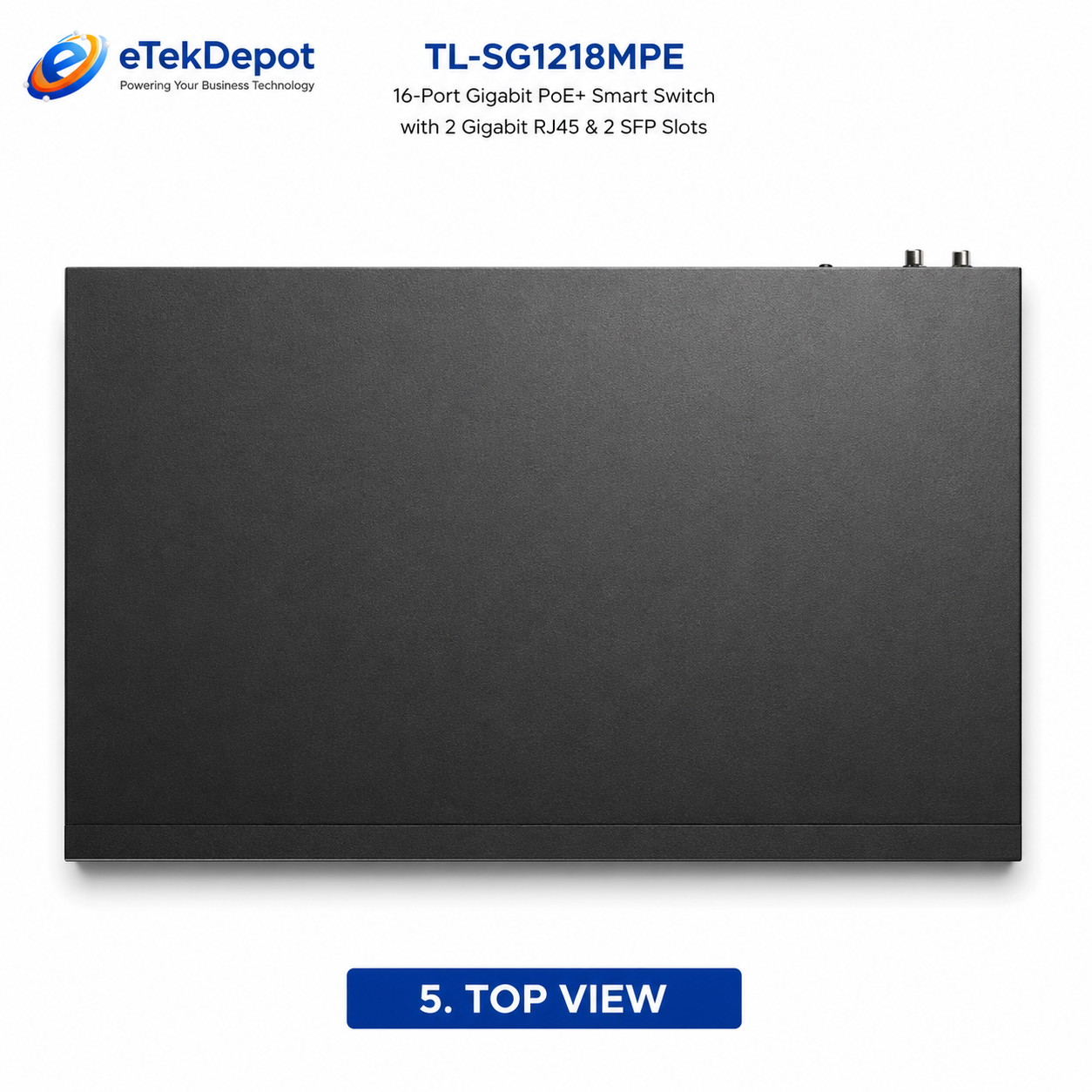TP-Link JetStream 18-Port Gigabit Easy Smart Switch with 16-Port PoE+