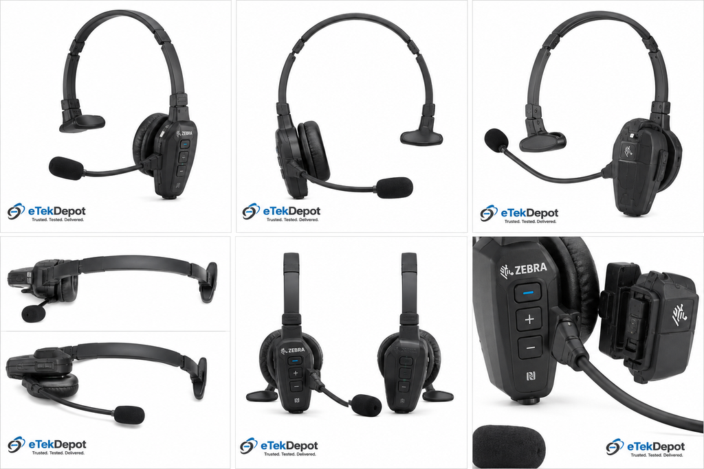 Zebra HS3100 Rugged Wireless Bluetooth Headset (Over-the-Head)