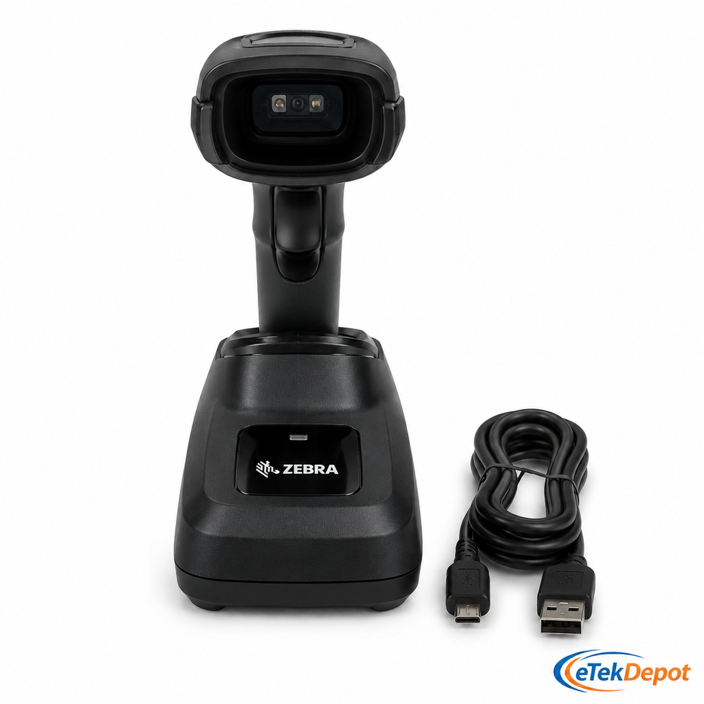 Zebra DS8178-SR Wireless 1D/2D Scanner USB Cradle Kit DS8178-SR7U2100PFW