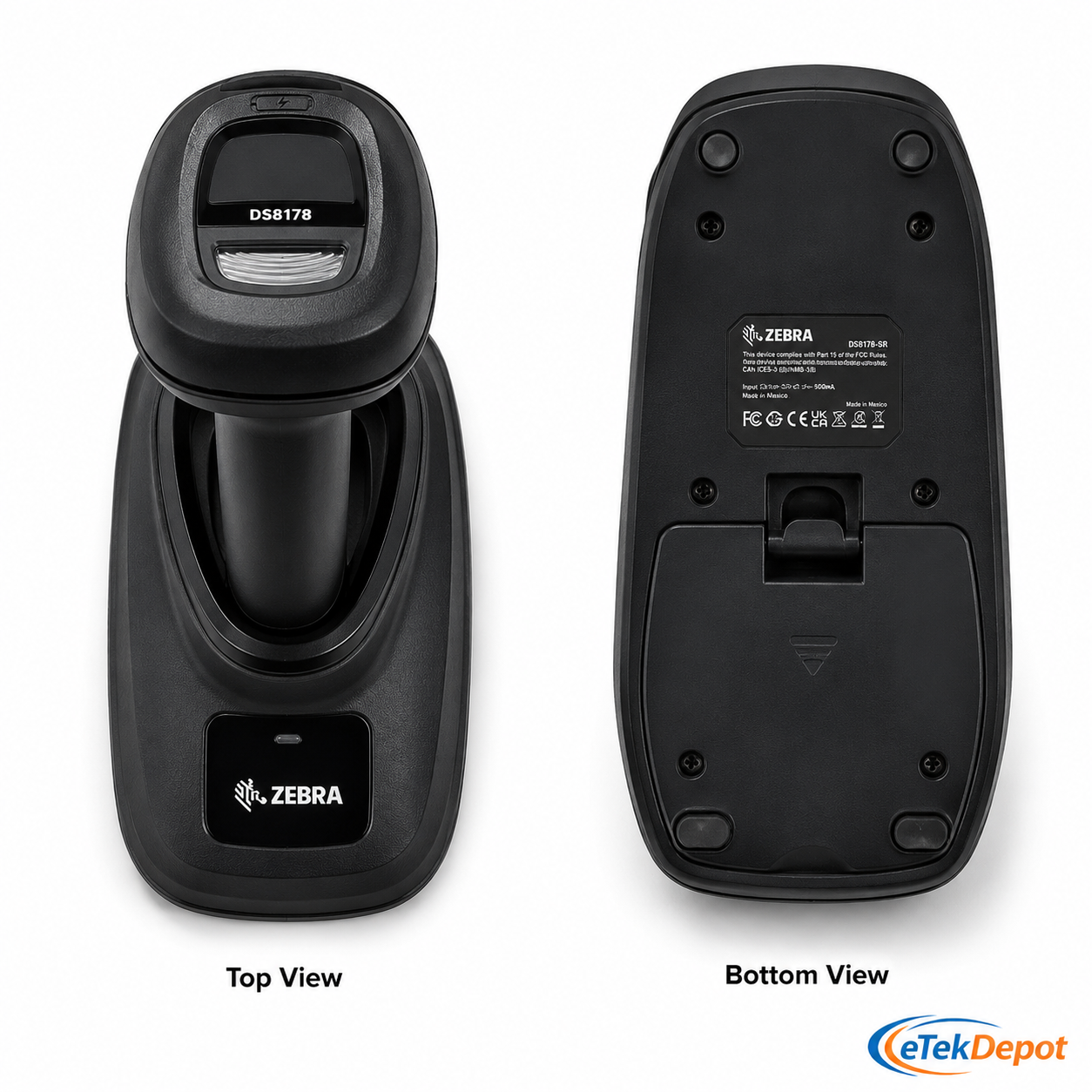 Zebra DS8178-SR Wireless 1D/2D Scanner USB Cradle Kit DS8178-SR7U2100PFW