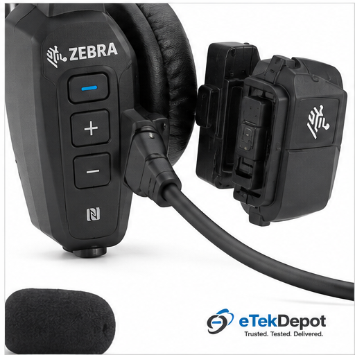 Zebra HS3100 Rugged Wireless Bluetooth Headset (Over-the-Head)