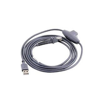Datalogic 90A052135 15ft USB Type-A External Power Barcode Scanner Cable