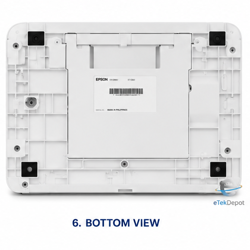 Epson EcoTank ET-2800 C11CJ66202 Wireless Color All-in-One Printer White