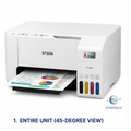 Epson EcoTank ET-2800 C11CJ66202 Wireless Color All-in-One Printer White