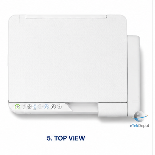 Epson EcoTank ET-2800 C11CJ66202 Wireless Color All-in-One Printer White