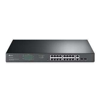 TP-Link JetStream 18-Port Gigabit Easy Smart Switch with 16-Port PoE+