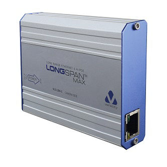 Veracity VLS-LSM-C LONGSPAN Max Camera 90W Hi-PoE Ethernet Extender